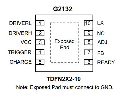 G2138 台湾致新代理商 GMT DC-DC系列 电荷泵和电流源