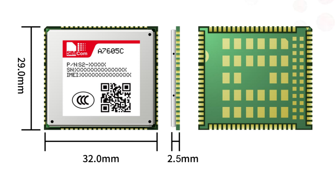 芯讯通SIMCOM代理商 ASR1803 LTE Cat4模组A7605系列 A7605C